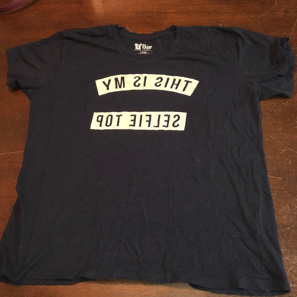 Cotton on “this is my selfie shirt”